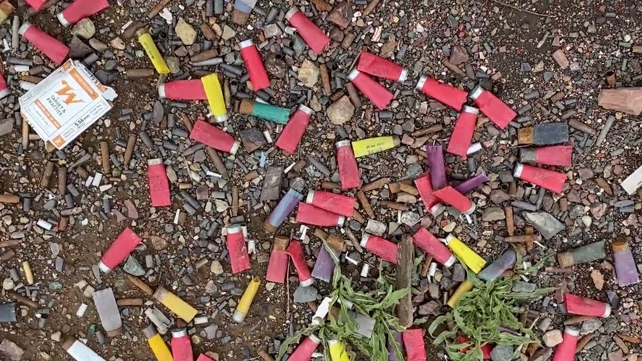 Illegal gun range in Sonoma County