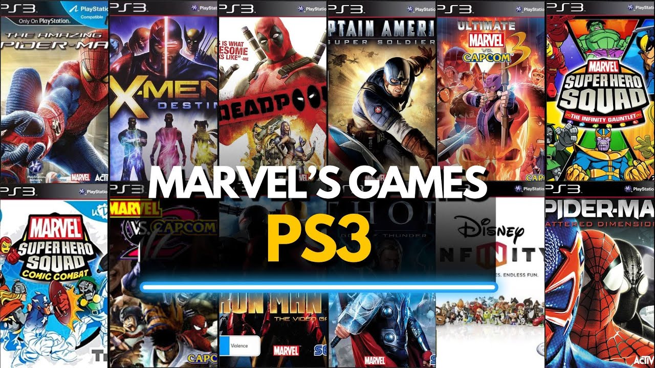 TOP 25 Marvel's Games for PlayStation 3 You Need to Play