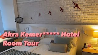 Akra Kemer Antalya 5 Sterne Hotel Room Tour Standard oda tanıtımı Zimmer mit Meerblick Альра отель
