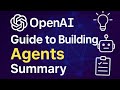 OpenAI Guide to Building AI Agents Summary