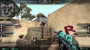 (CSGO Shoutcast) Dust 2 4v5