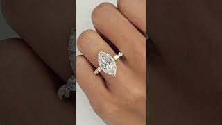 Classic Engagement Ring #ring #diamond #usa #diamondring #jewelry #ivevarluxury #gold #wedding #fyp
