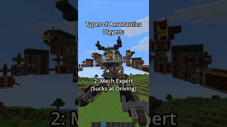 Types of Aeronautics Players 🔥 (pt 5) #minecraft #create #aeronautics