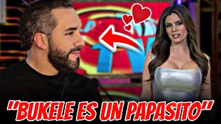 Download Lagu Presentadora Colombiana queda ENAMORADA de Bukele en pleno EN VIVO🤯 ¡ESTO LE DICE! MP3