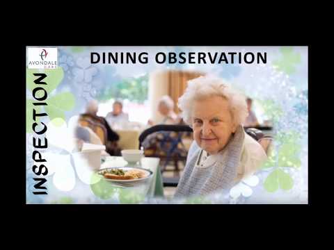 Care Inspectorate Dining Inspection in the Nursing Home movie