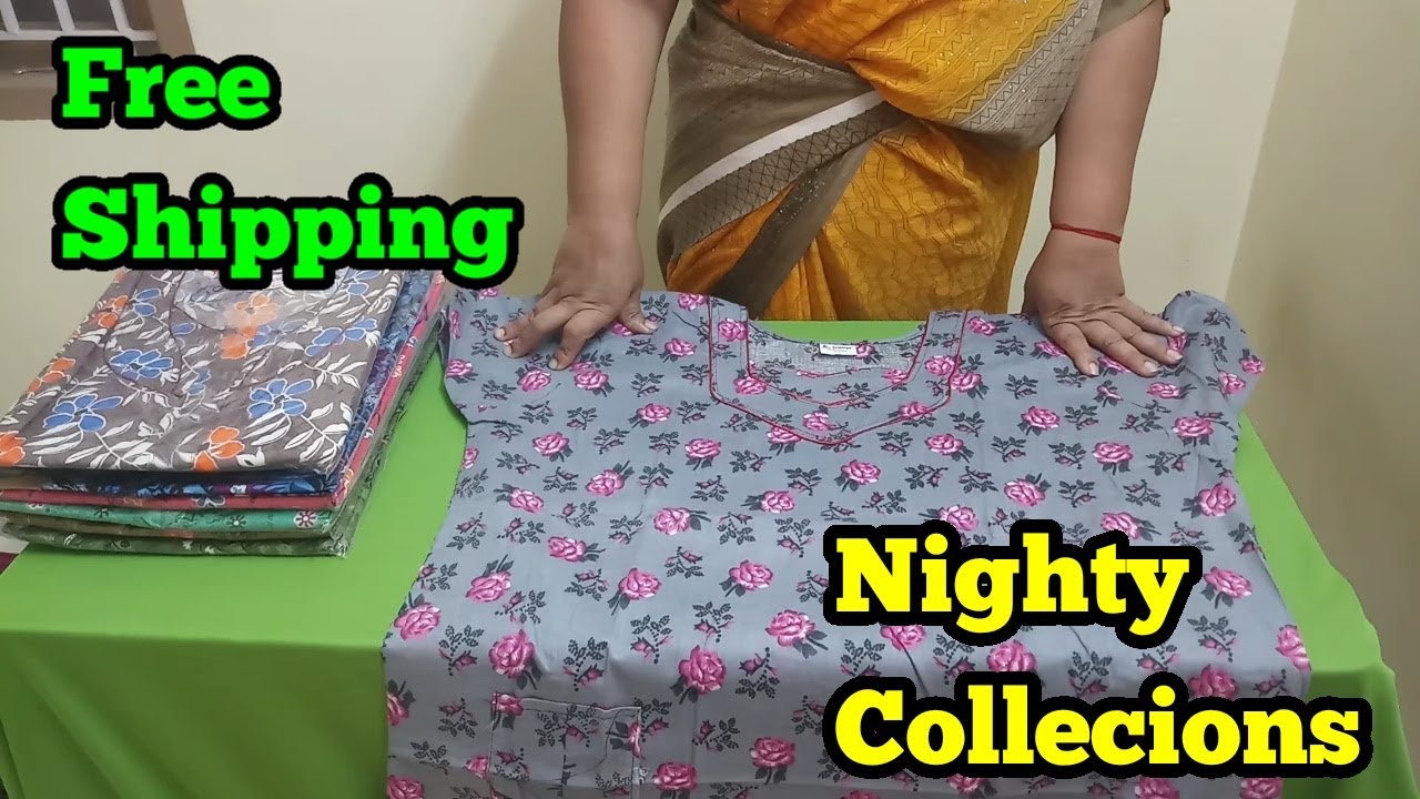 Nighty Collections with Best Prices Online Shopping Free Shipping