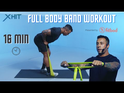 16 Min Full Body Band Workout | XHIT