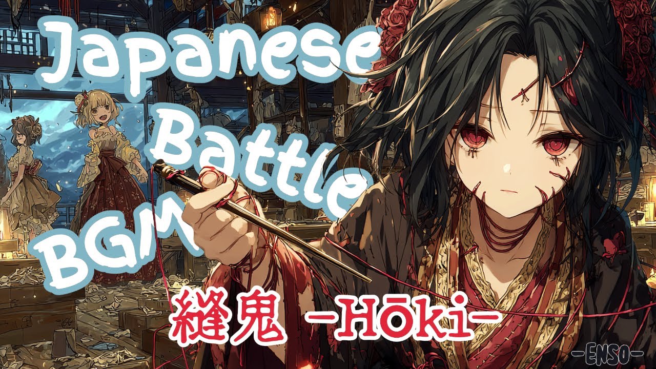 Japanese Battle BGM『縫鬼 -Hōki-』【焔奏 -ENSO-】