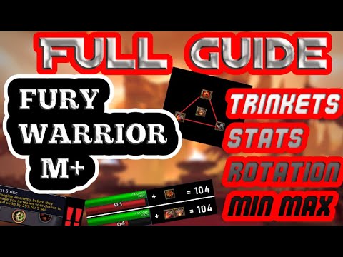 FURY WARRIOR Guide - How To TOP DPS Every Key in M+