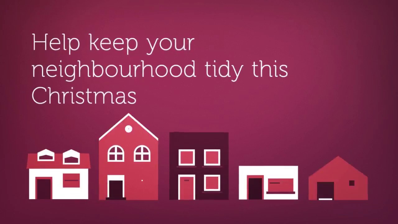 Christmas Recycling in Erewash YouTube