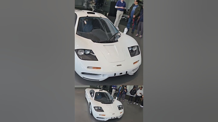 20 Million Dollar McLaren F1