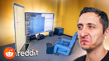Reacting to the BEST Gaming Setups from Reddit Battlestations! 2022