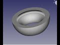 FreeCad Гладкая STL