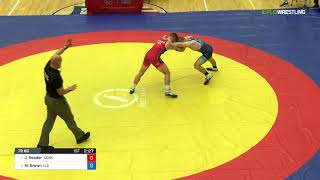 FS/79 KG/79 F, Jon Reader, Sunkist Kids Wrestling Club Vs Matthew Brown, U.S. Army Copy.mp4