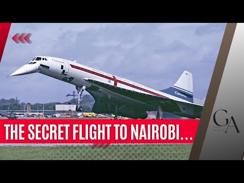 The Secret Concorde Flight to Nairobi | The Day a Supersonic Jet Landed in Kenya (1975)