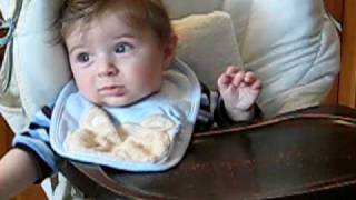 Nicholas' First Thanksgiving meal