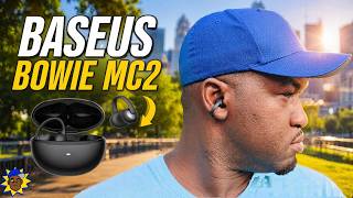 The MOST Comfortable Open Earbuds I've Tested! Baseus MC2 Clip-on Open Earbuds