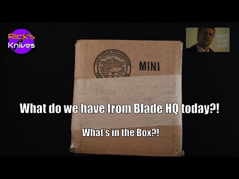 What do we have from Blade HQ today?! What's in the Box?!