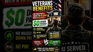 Veterans Can Buy Homes With $0 Down! #valoan  #veteranbenefits  #realestate   #homebuying