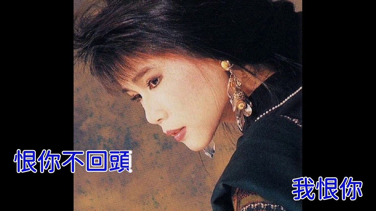 恨你不回頭 Youtube