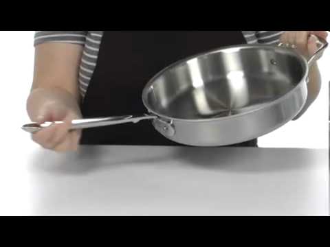 All-Clad d5 Brushed Stainless Saute Pan, 3-quart