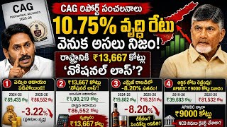 Ys Jagan Post Effect: CAG Report Exposes CBN Govt.? AP Financial Crisis |APMDC ₹9,000 కోట్ల?