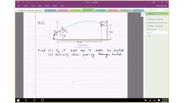 12.6 Projectile Motion Fall 2017