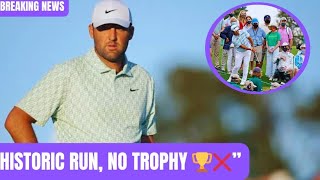 Scotties Scheffler’s SHOCKING 1-SHOT LOSS 😱 | Historic Bogey-Free Weekend at Masters 2026