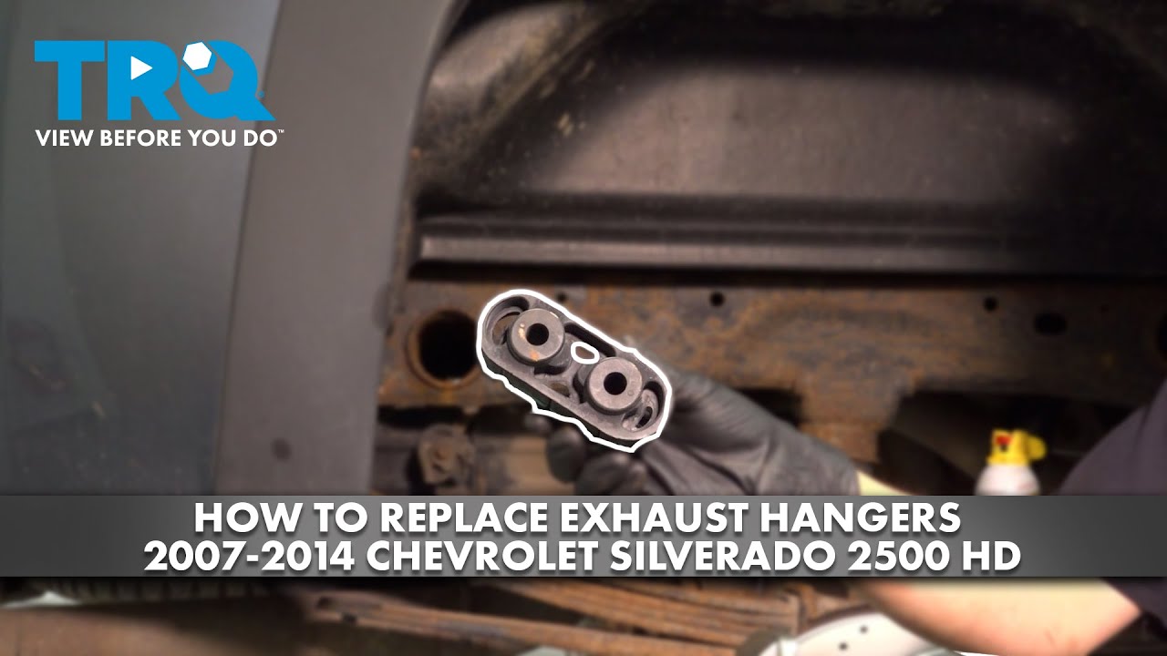 How to Replace Exhaust Hangers 20072014 Chevrolet Silverado 2500 HD