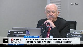 Former Washoe County School Board Trustee Jeff Church wins lawsuit over access to documents