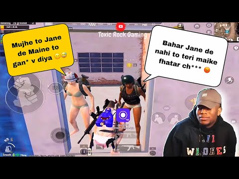 GAMEPLAY LIKE AHAAAA 😂 || BGMI TOXIC ROCK GAMING TROLLING 😂