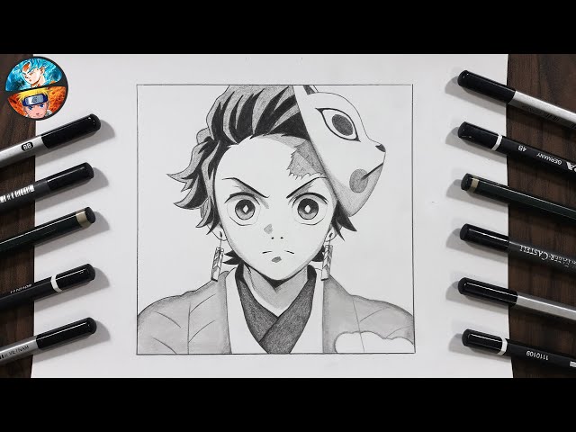 baby tanjiro  Dibujos de anime, Dibujos, Dibujos anime manga