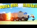 BRICK RIGS - 20.000 Km/h ES DEMASIADO | Gameplay Español