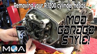 BMW R 1200 GS Tear Down: Cylinder Head Removal