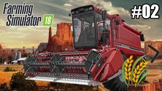 Farming Simulator 18 Gameplay: Wheat Harvest screenshot 1