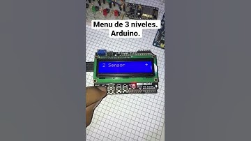 Menú con Arduino y módulo keypad shield