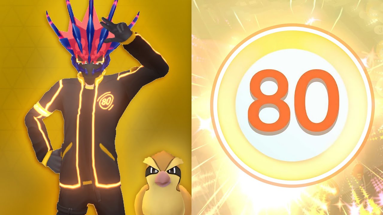 Level 80 in Pokémon GO erreicht!