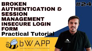 bwapp broken authentication - insecure login form | broken authentication owasp | Cyber World Hindi