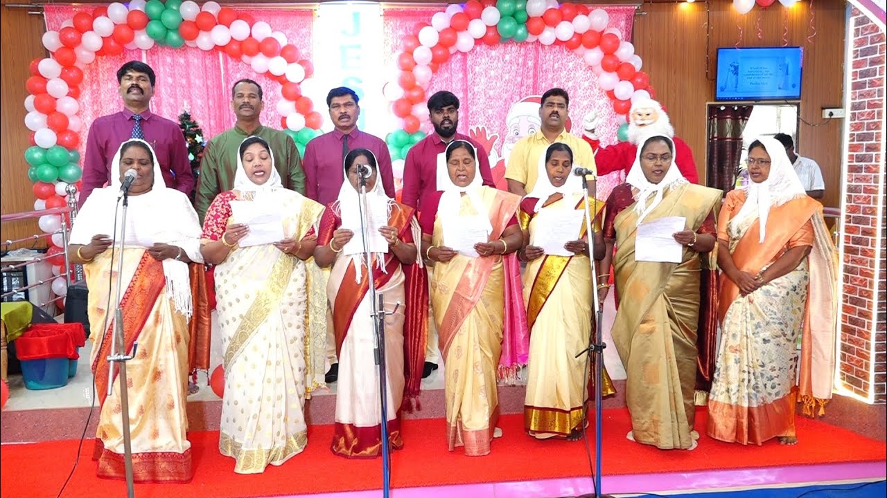 Choir by Elders | Christian songs || Christmas program|| Messiah Church