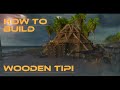 HOW TO BUILD a TIPI in ASA/Kreatives bauen in ASA/BEACH BASE BUILDING/
