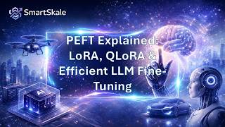 PEFT Explained : LoRA, QLoRA & Efficient LLM Fine Tuning #genai #generativeai #aigenerated