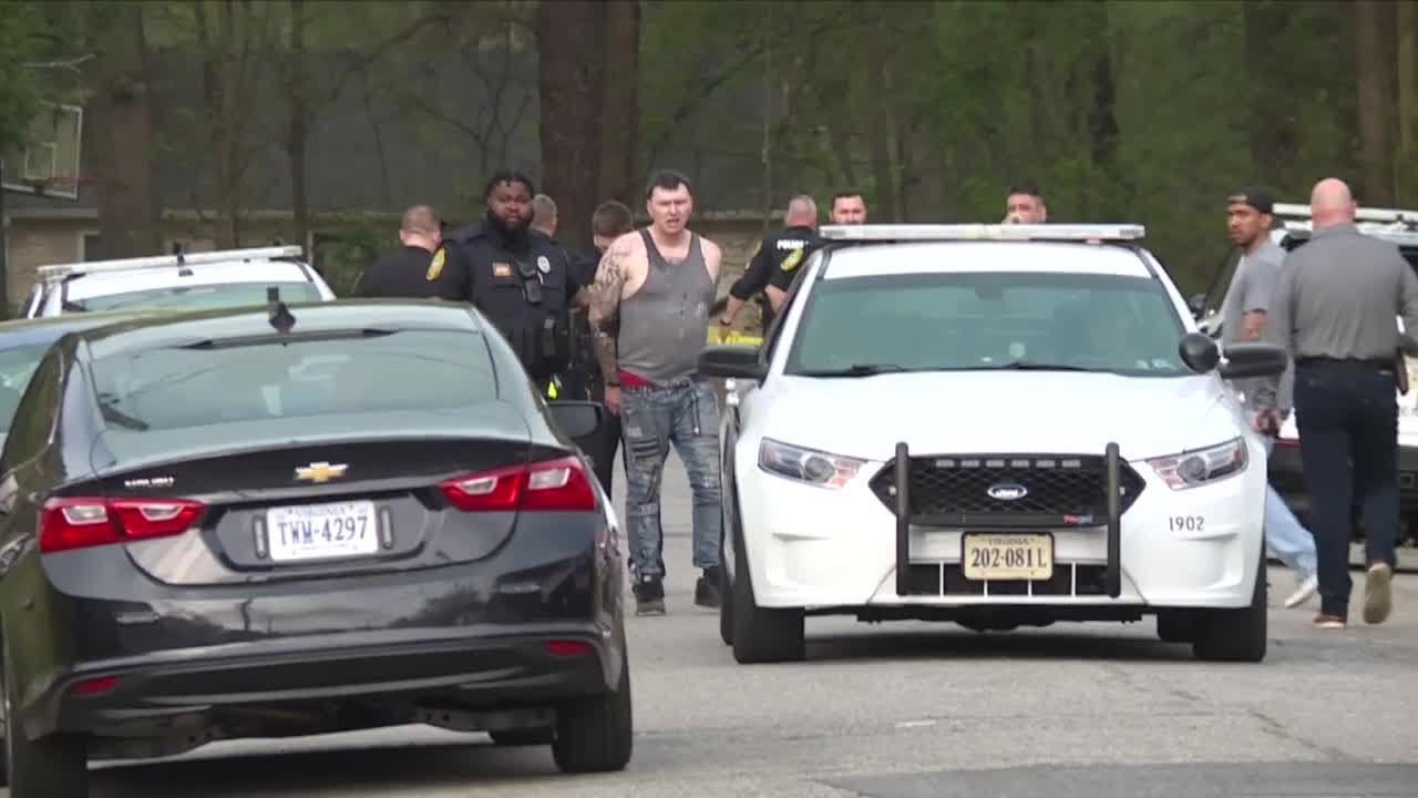 Man arrested after shots fired call leads to 4-hour standoff in Colonial Heights