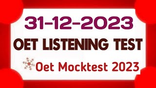 OET Listening Sample For Nurses - Test 25- OET Listening  practice test 2.0 nurses exam online 2023