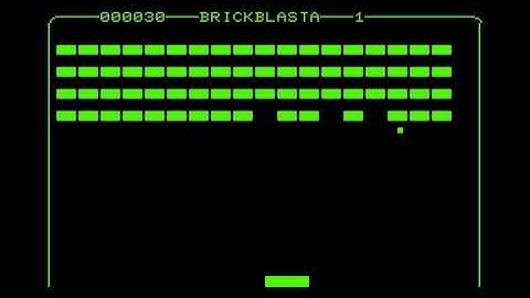 BrickBlasta Commodore PET Game