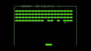 BrickBlasta Commodore PET Game