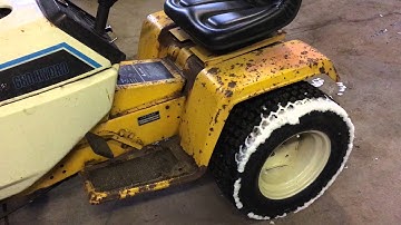 cub cadet 680 resto part 1 before video