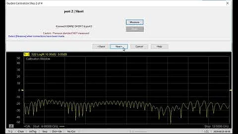 PNA: Waveguide TRL Cal