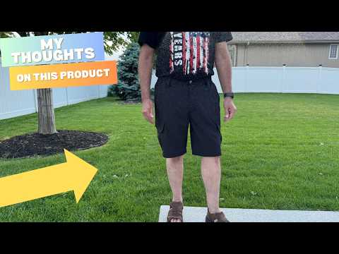 Video Stay Dry and Comfortable On the Trail with These Quick-Dry Cargo Shorts, then go GOLFING!