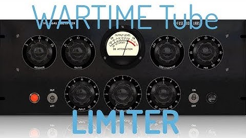 Vari-mu Tube Limiter VCL-864U // Fuse Audio Labs