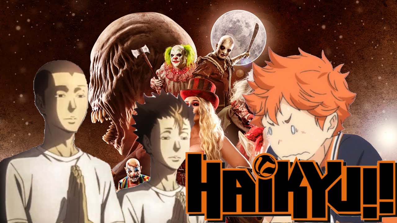 Haikyuu At a Haunted House p.1|| Haikyuu text